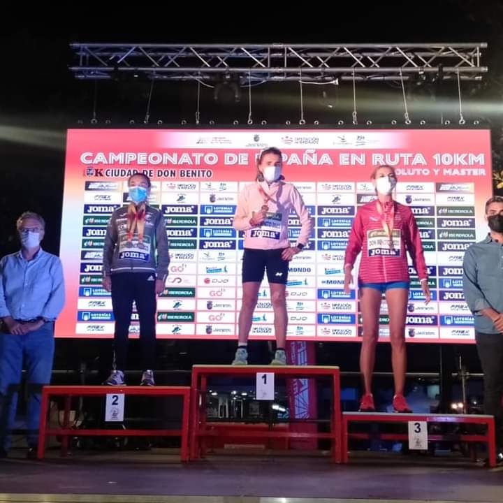 Ouro para Julia Vaquero e prata para Alex Fernández, no nacional máster dos 10 K.