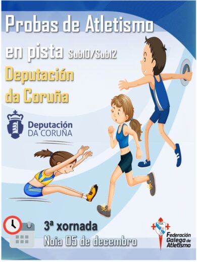 III Xornada. Probas de Atletismo en Pista Deputación da Coruña (Aprazada)