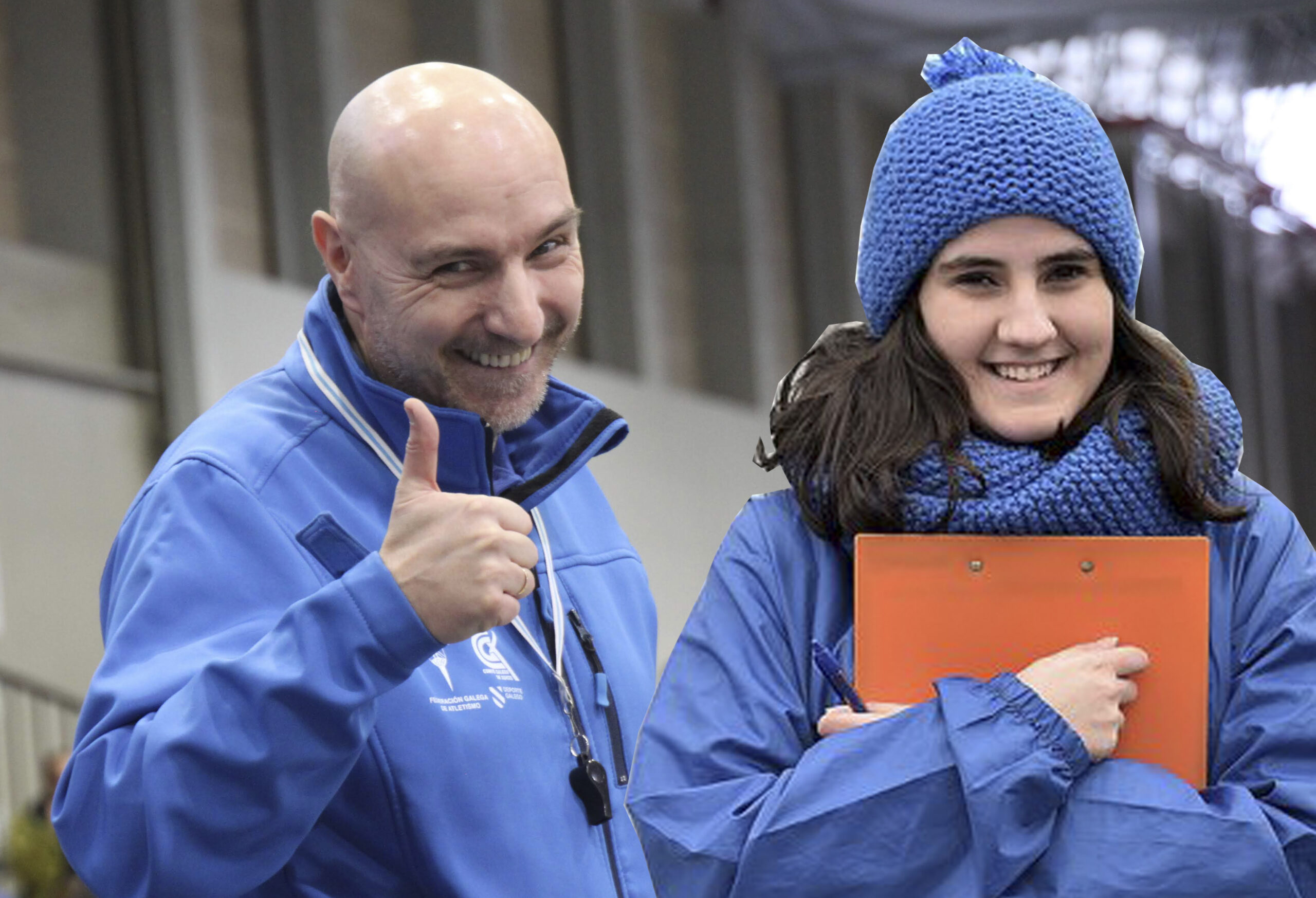Manuel Garrido e Estefanía Acuña, distinguidos polo CNJ