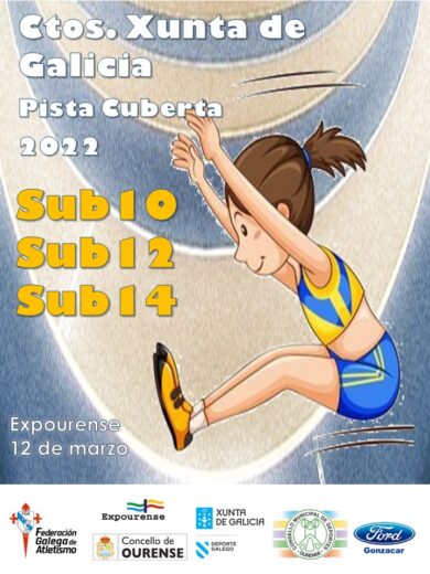 XV Campionato Xunta de Galicia Sub10 – Sub12 – Sub14 en Pista Cuberta