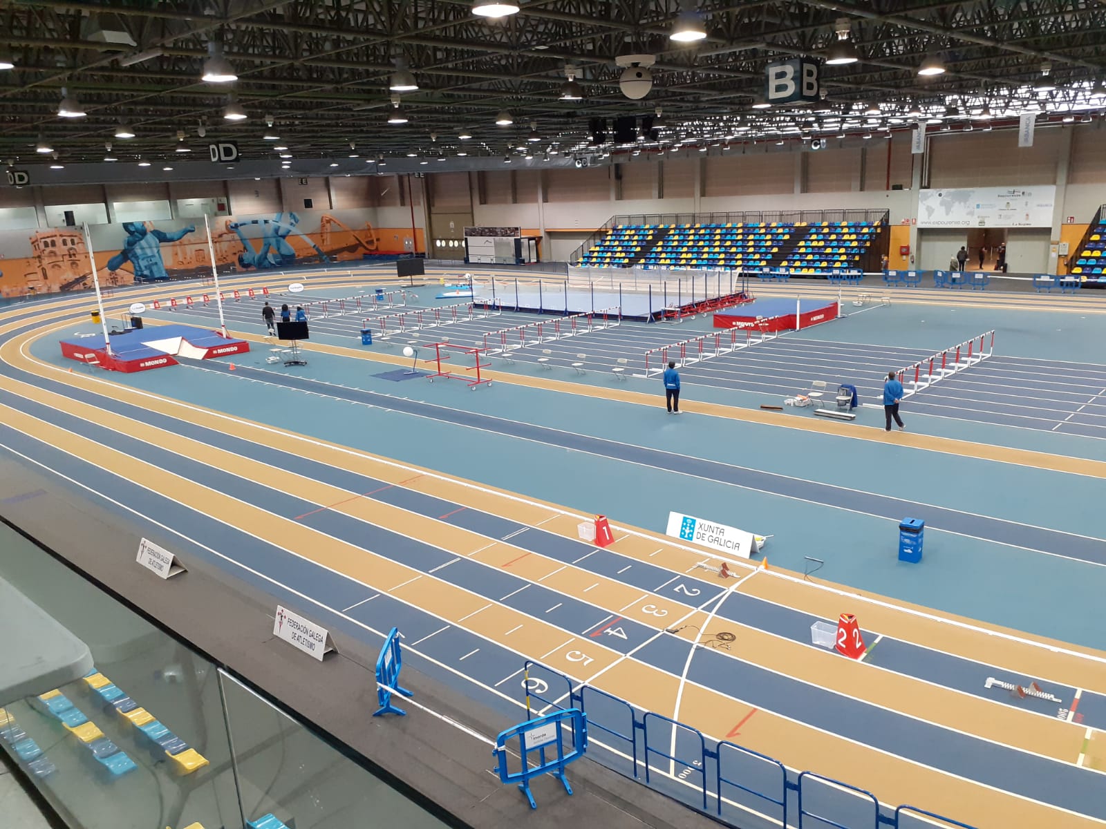 Todo a punto en Ourense para recibir ao mellor atletismo máster