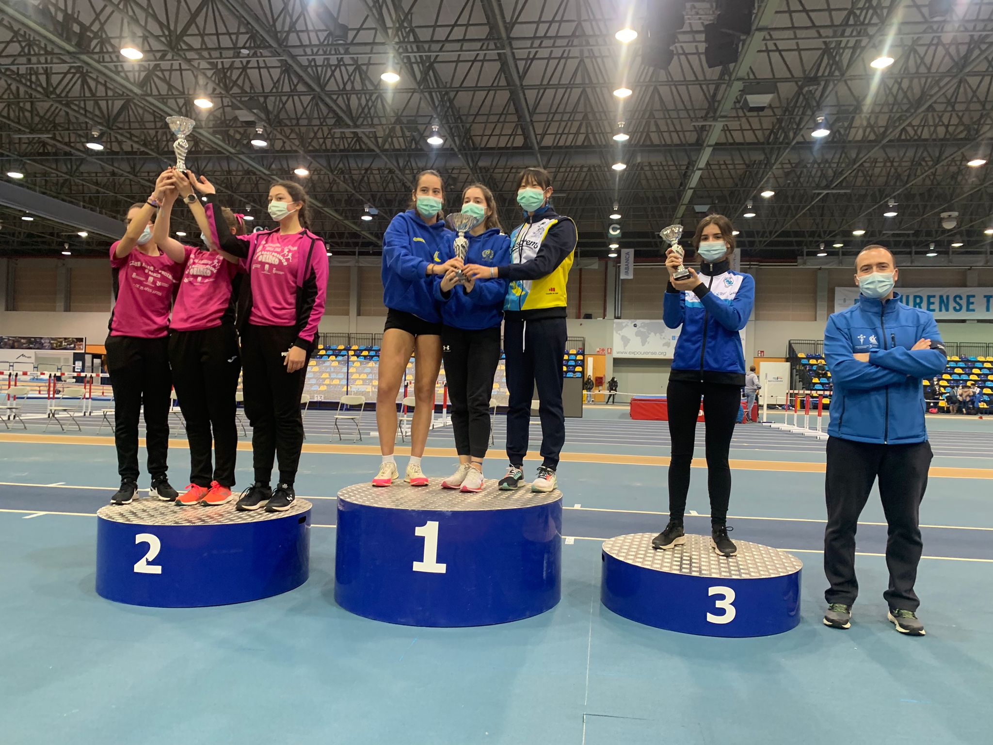 A Liga ABANCA e as combinadas encheron de atletismo Expourense