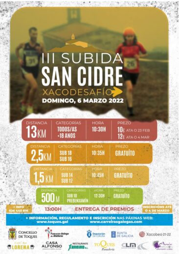 III Subida a San Cidre Xacodesafío 2022