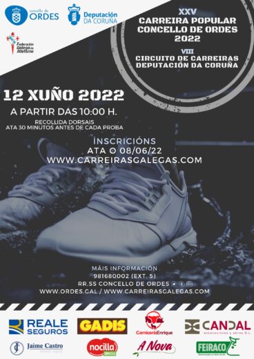 XXV Carreira Popular Concello de Ordes