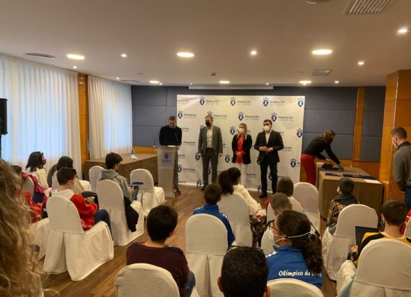 Entregáronse os premios das Xornadas de Atletismo en Pista da Deputación da Coruña