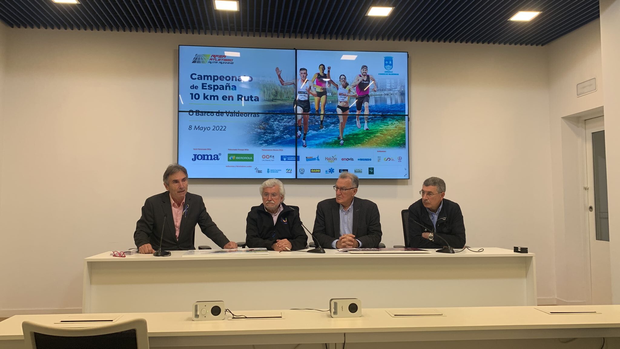 Presentouse o Campionato de España dos 10K. en ruta