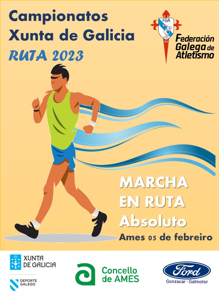 XXXIV Campionato Xunta de Galicia Absoluto Masculino e Feminino de Marcha en Ruta