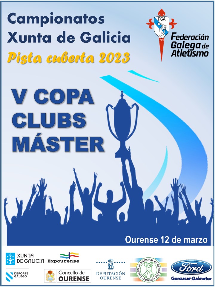 V Copa Xunta de Galicia Clubs Máster de Pista Cuberta