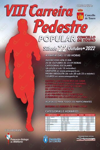 VIII Carreira Pedestre Concello de Touro