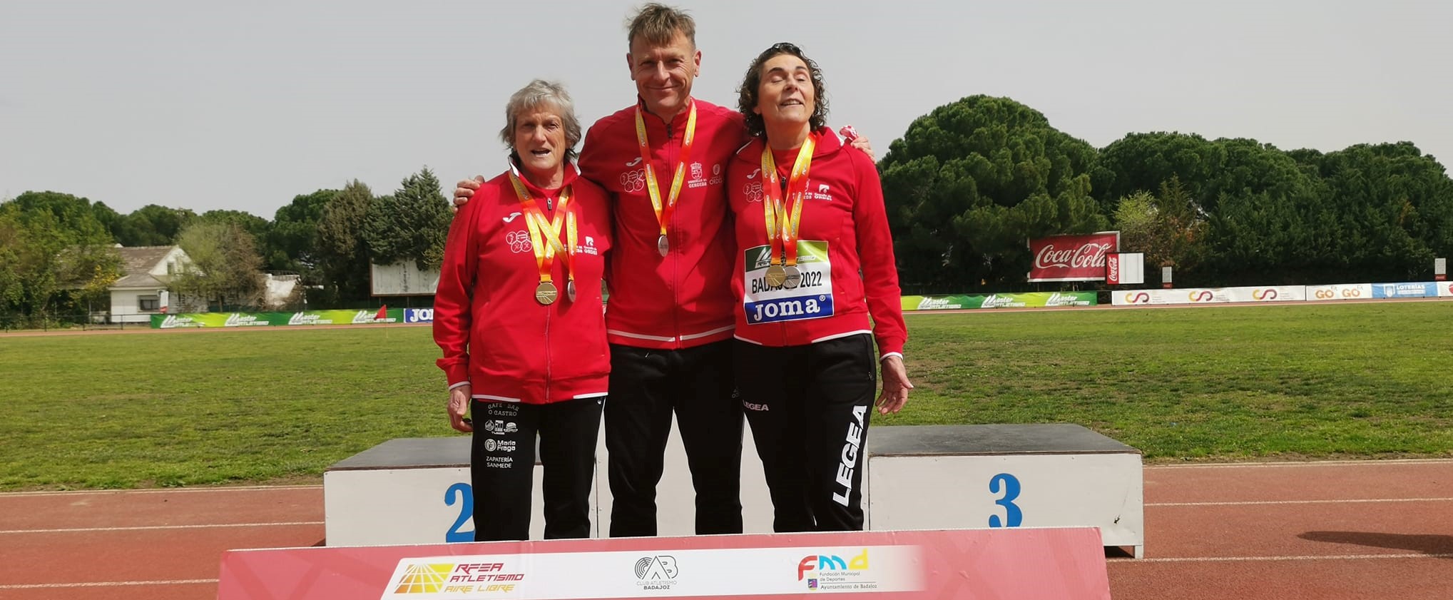Importante cita nacional para o atletismo máster galego