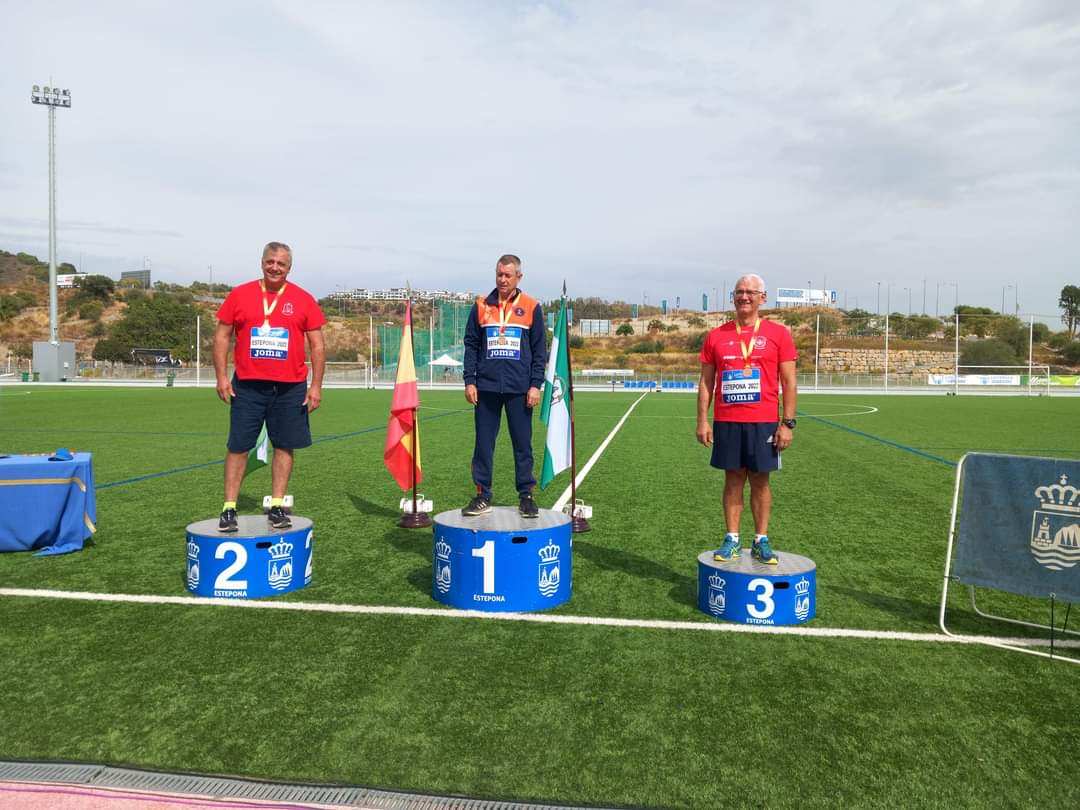 Fantásticos resultados do atletismo galego máster na fin de semana