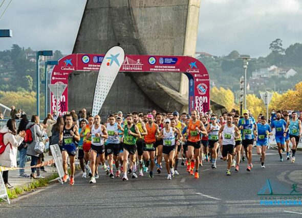 Pontevedra recibe esta fin de semana o galego de media maratón