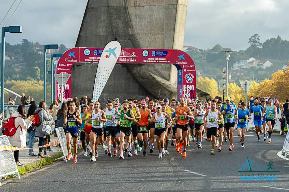 Pontevedra recibe esta fin de semana o galego de media maratón