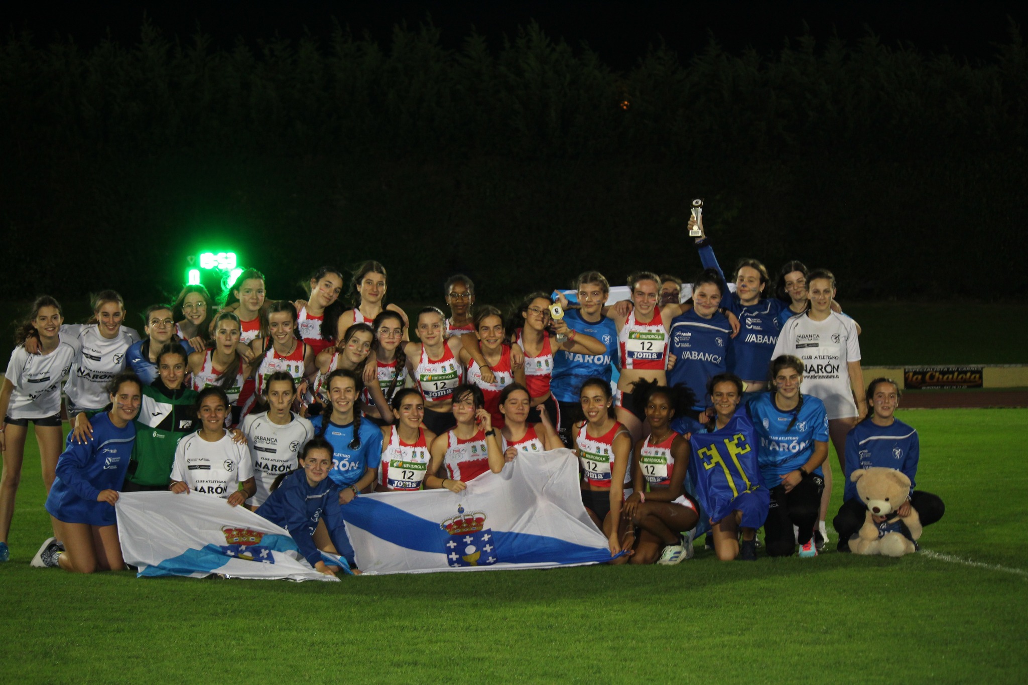 Excelentes campionatos de España Sub16 de Narón e A Silva así como do atletismo máster nos 5K
