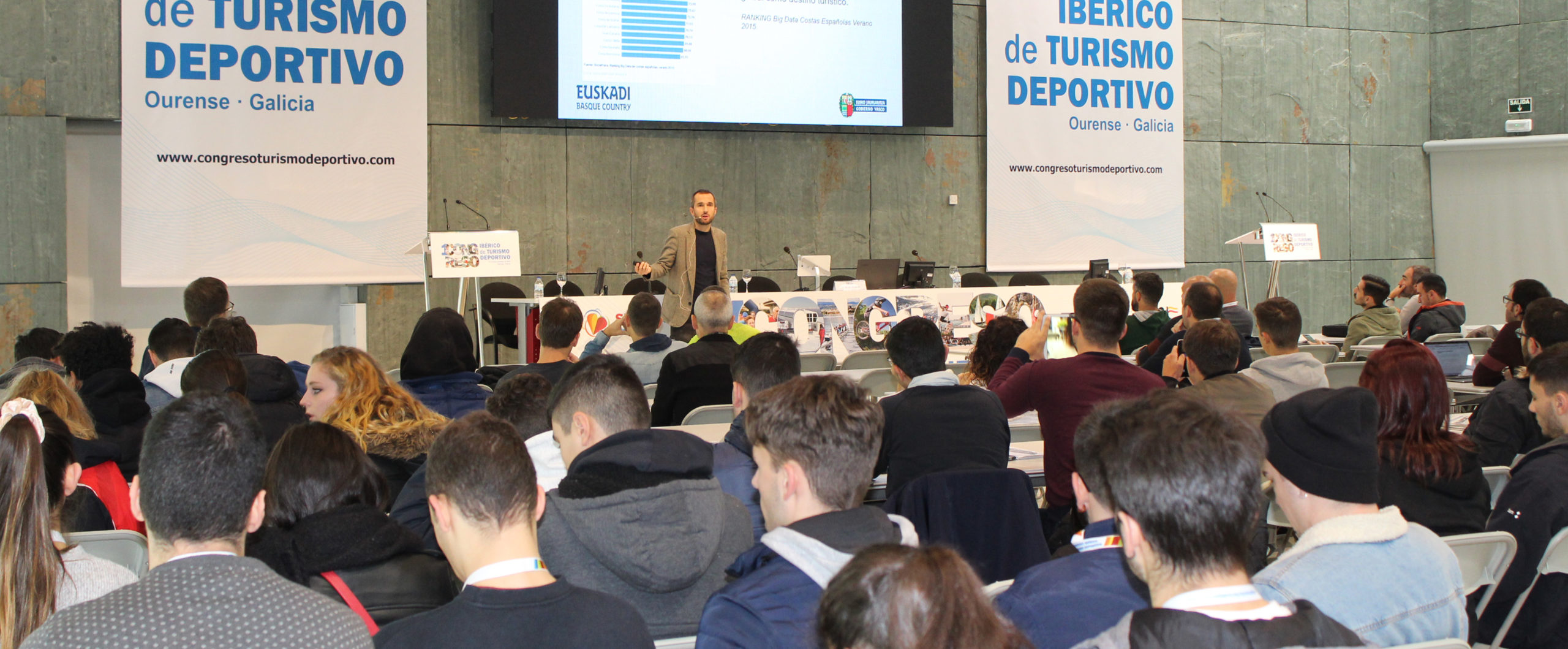 Todo a punto en Expourense para o Congreso Internacional de Turismo Deportivo