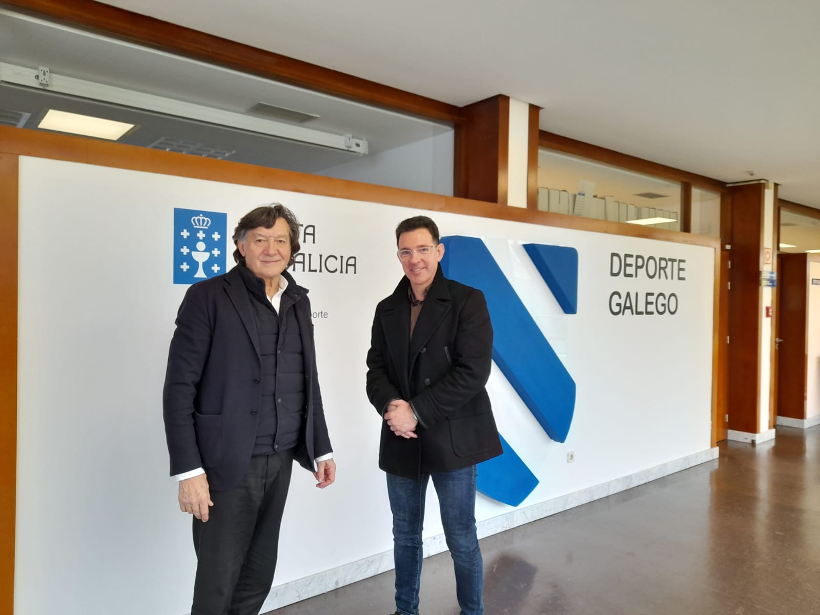 Primeira xuntanza institucional de Sanmartín coa Xunta