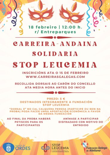 Carreira e Andaina Solidaria – STOP Leucemia