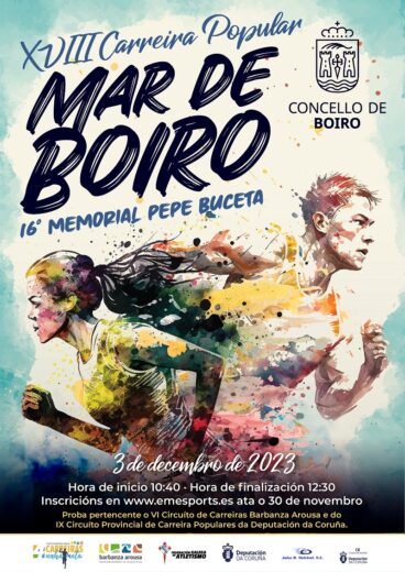 XVIII Carreira Popular Mar de Boiro. 16º Memorial Pepe Buceta
