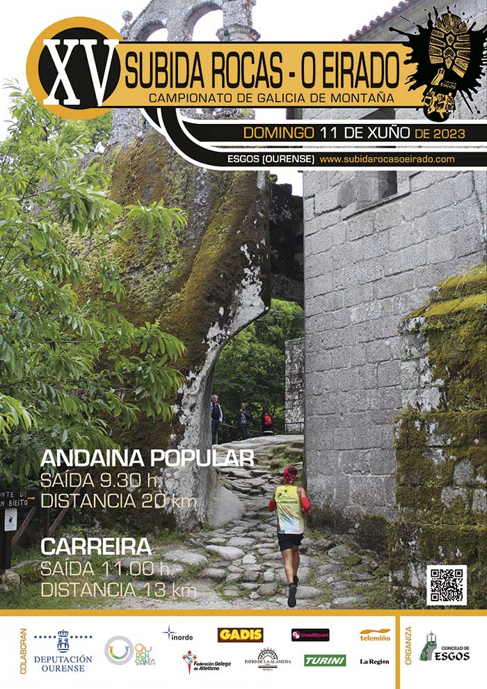 XIV Campionato Xunta de Galicia Trail Running Subespecialidade de Carreiras de Montaña
