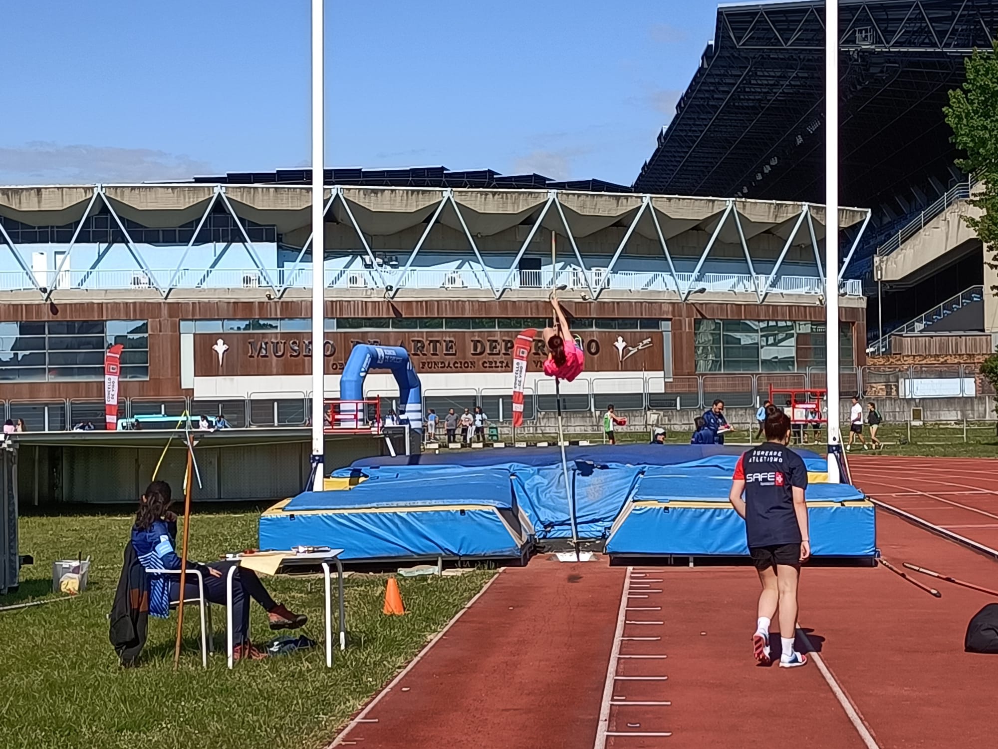 Balaídos encheuse de atletismo