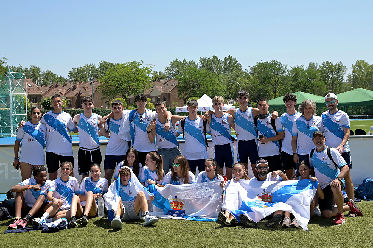 A Selección Galega Sub18 logra a sexta posición en Logroño