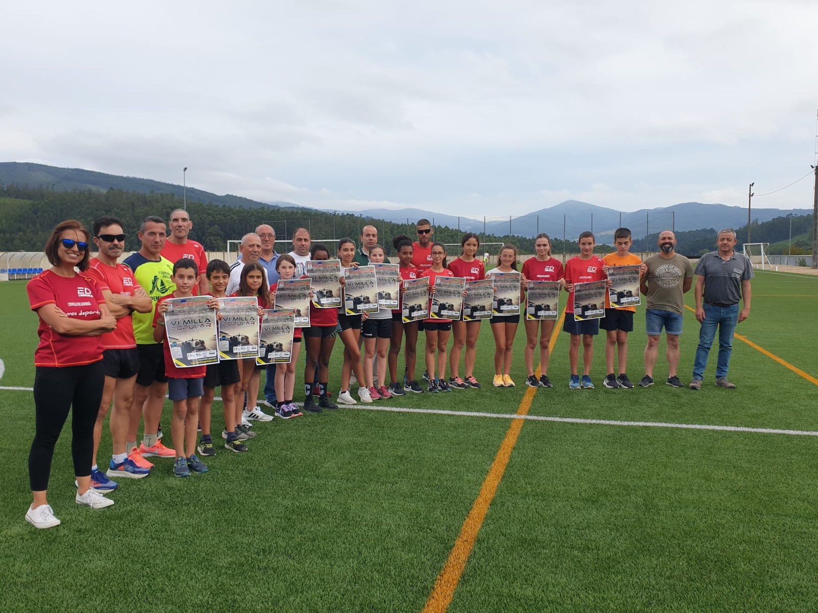 Presentado o autonómico de milla e 1 Km. en ruta na Louranzá