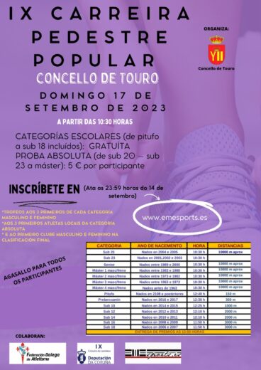 IX Carreira Pedestre Concello de Touro
