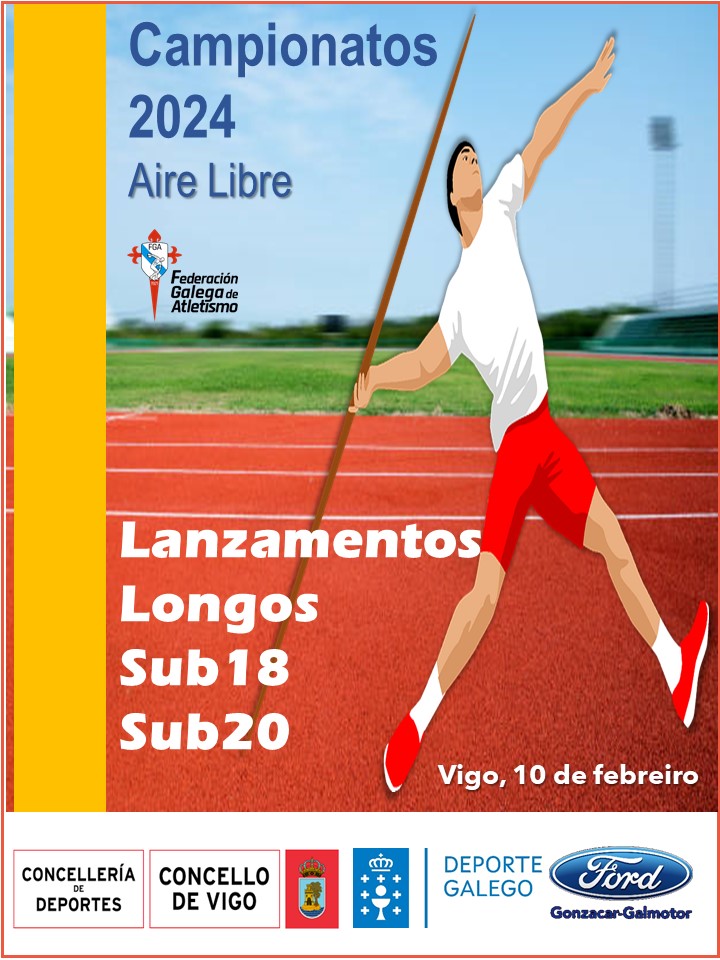 Campionato Xunta de Galicia de Lanzamentos Longos Sub 18 e Sub 20