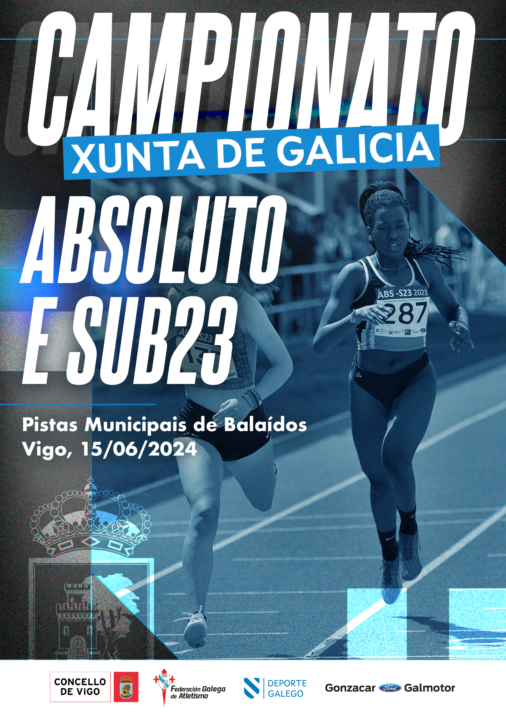 LXXXIX Campionato Xunta de Galicia Absoluto e XXXIV Sub 23- 2024