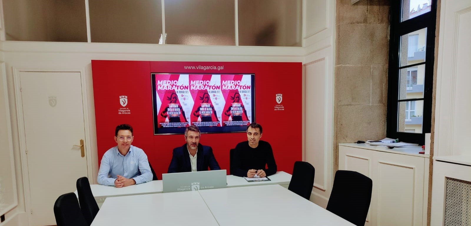 Vilagarcía presenta o campionato galego de media maratón
