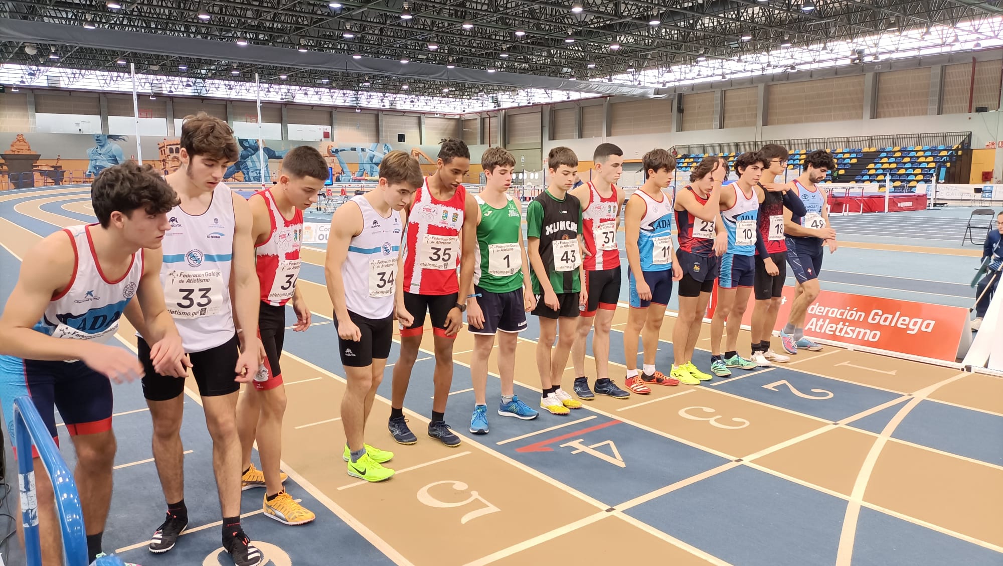 As combinadas e os Sub23 marcaron a axenda indoor
