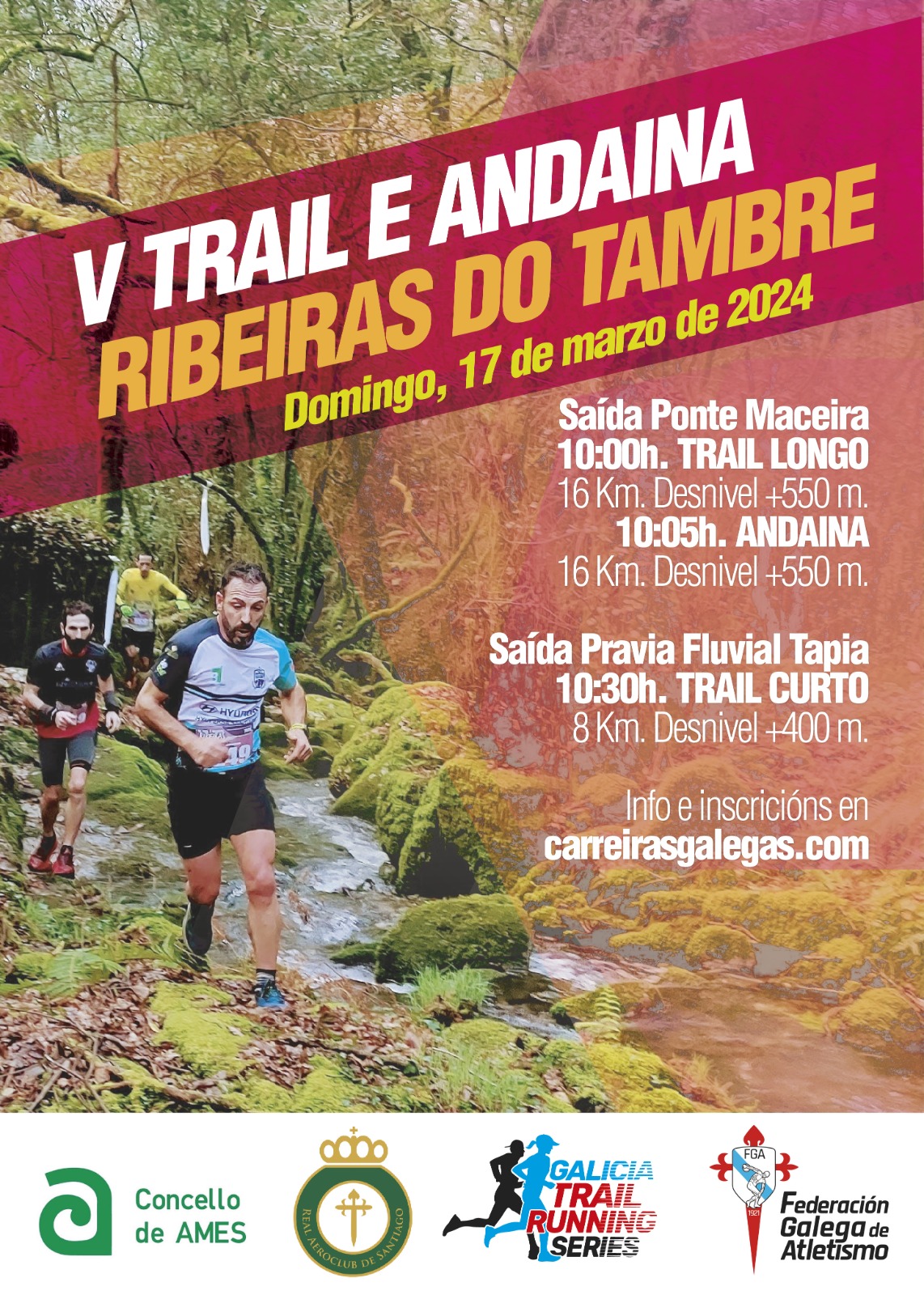 V Trail e Andaina Ribeiras do Tambre