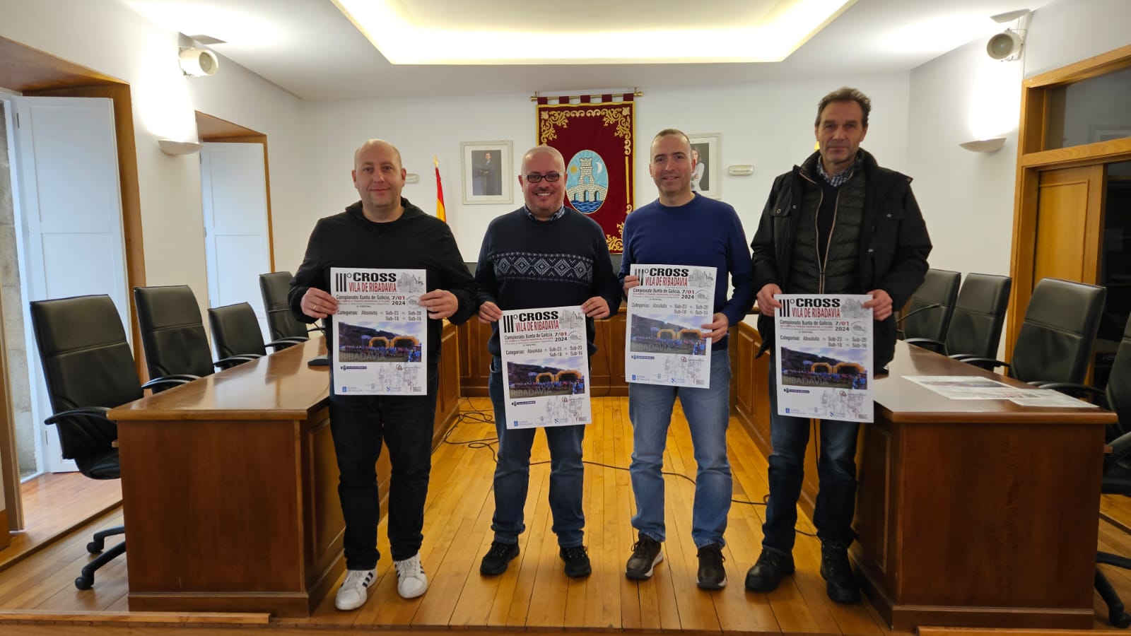 Presentouse en Ribadavia o Campionato Xunta de Galicia de campo a través