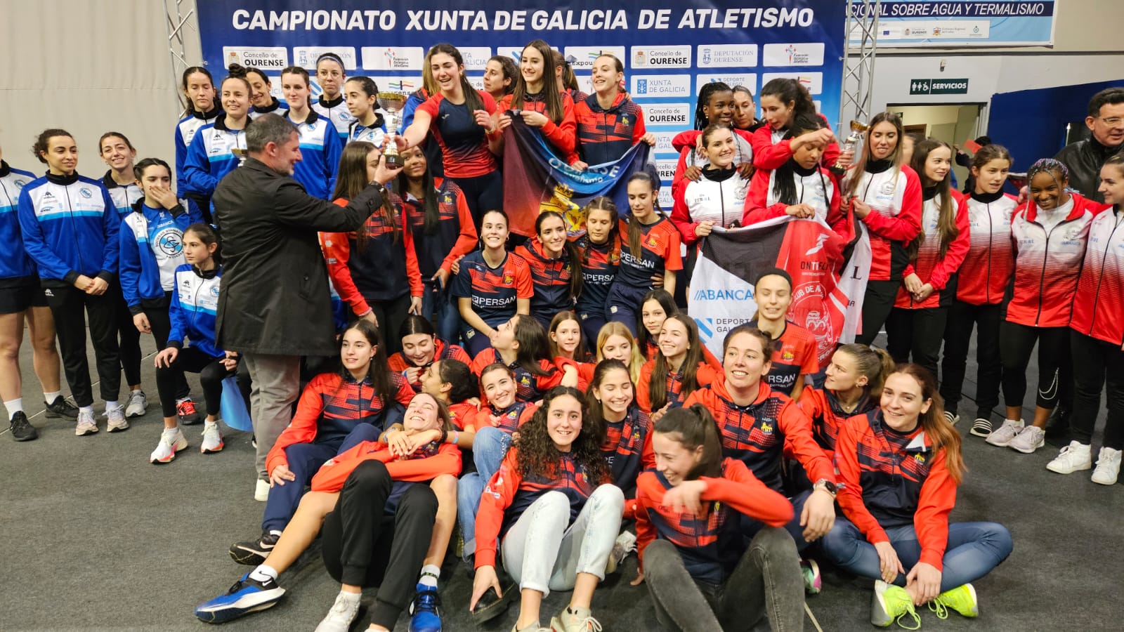 Ourense Atletismo e Gimnástica de Pontevedra novos campións de Copa