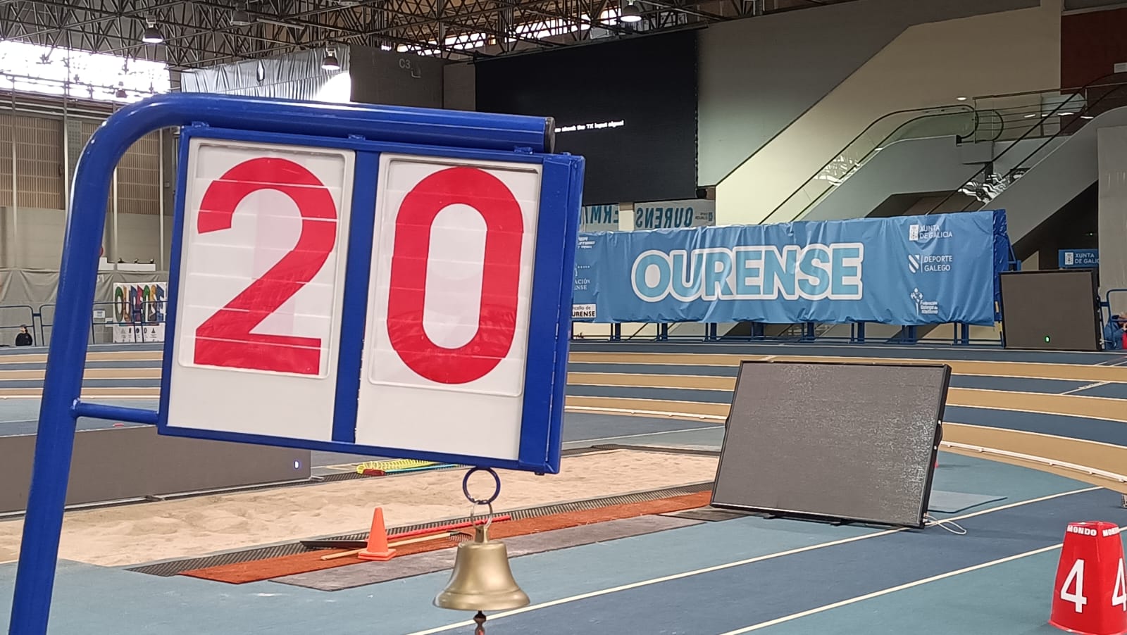 Bos resultados no autonómico Sub20 indoor