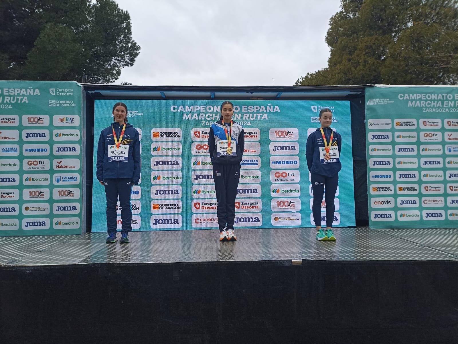 Dazasete medallas nacionais para o atletismo galego nesta fin de semana