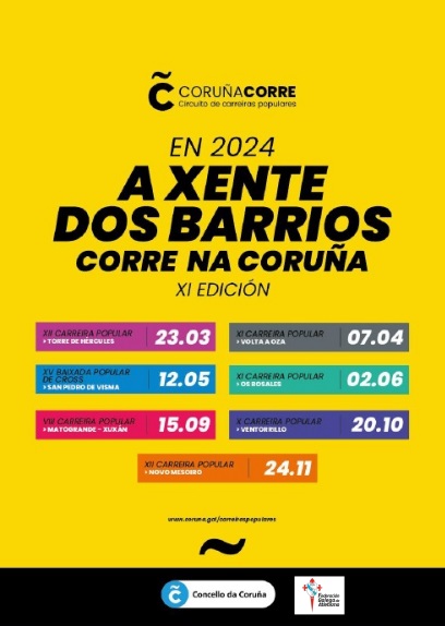 XI Circuito Carreiras Populares Coruña Corre 2024