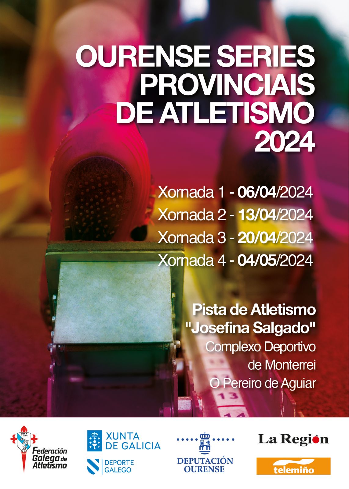 Ourense Series Provinciais de Atletismo 2024 – Xornada 2