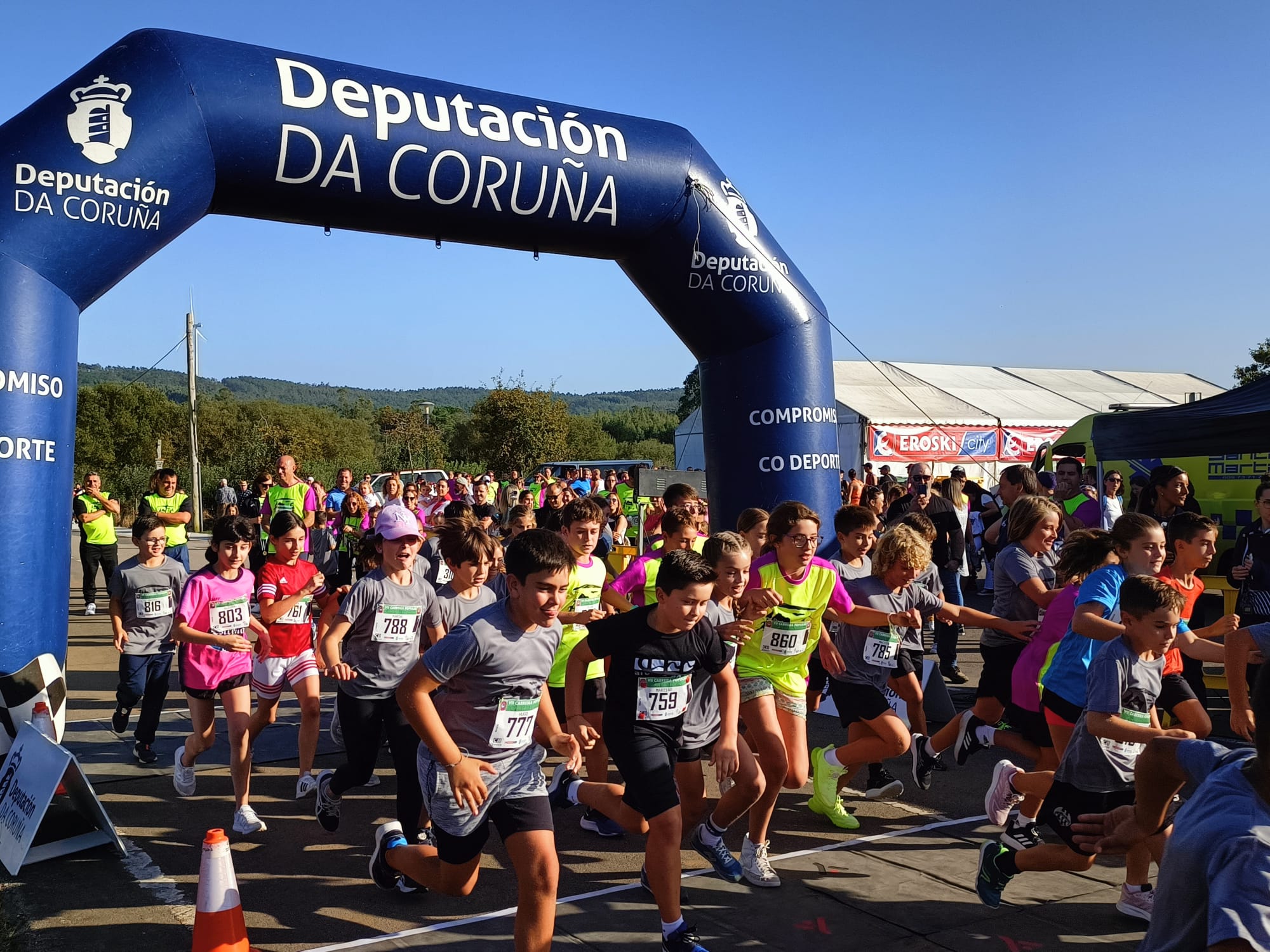 Entrega dos premios do IX Circuito de Carreiras da Deputación da Coruña