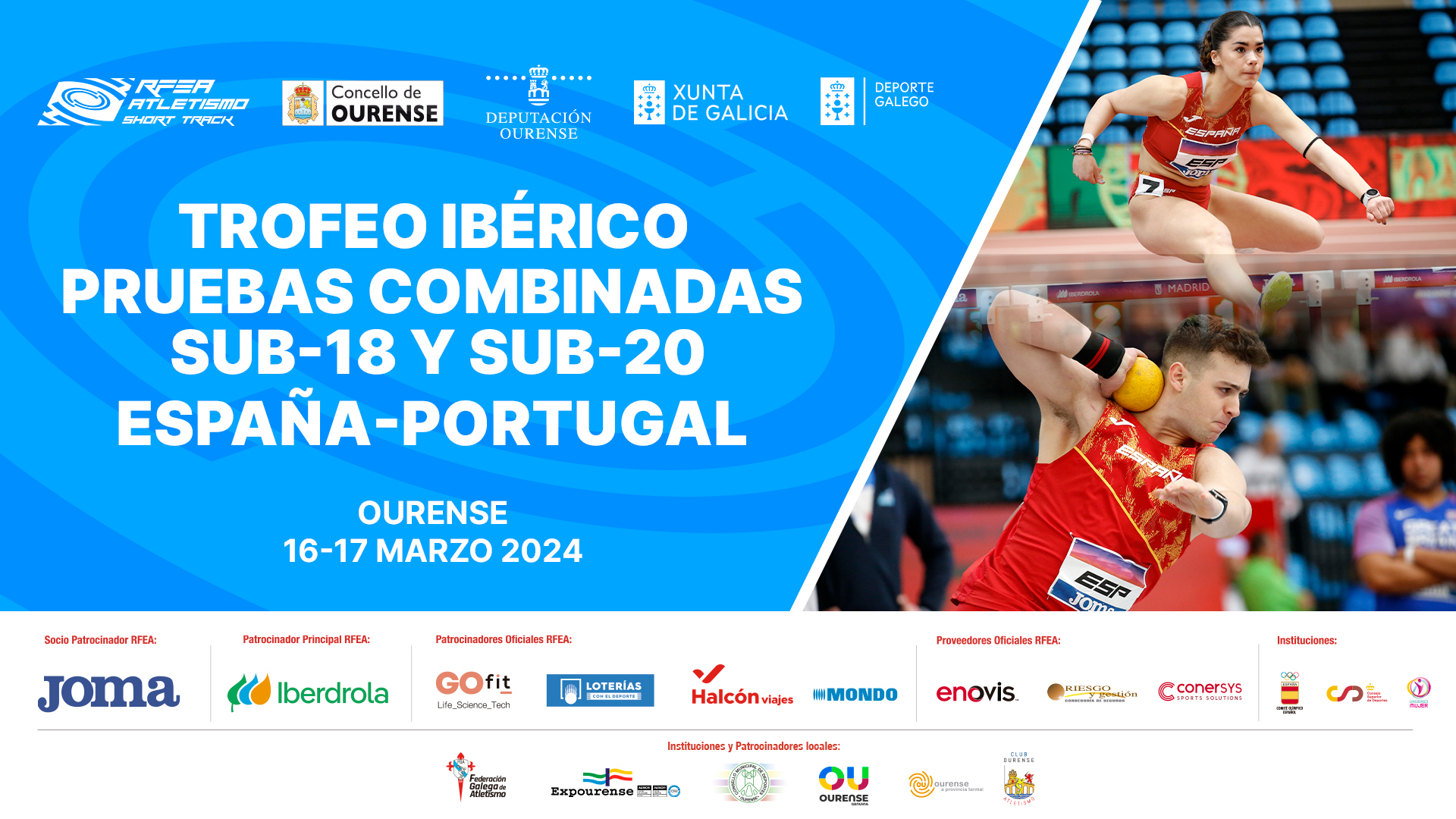 Trofeo Ibérico Pruebas Combinadas Sub-18 ESP-POR 2024