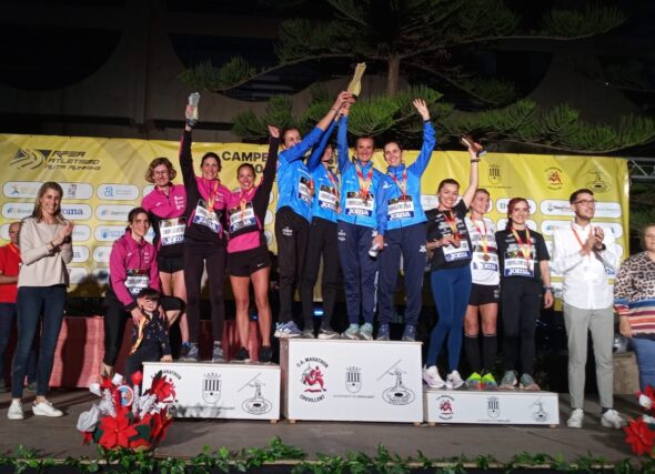 Os máster voltan con sete medallas do campionato de España en 10K