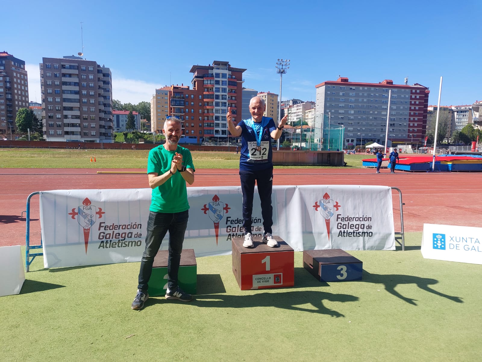 Os máster brillaron en Balaídos