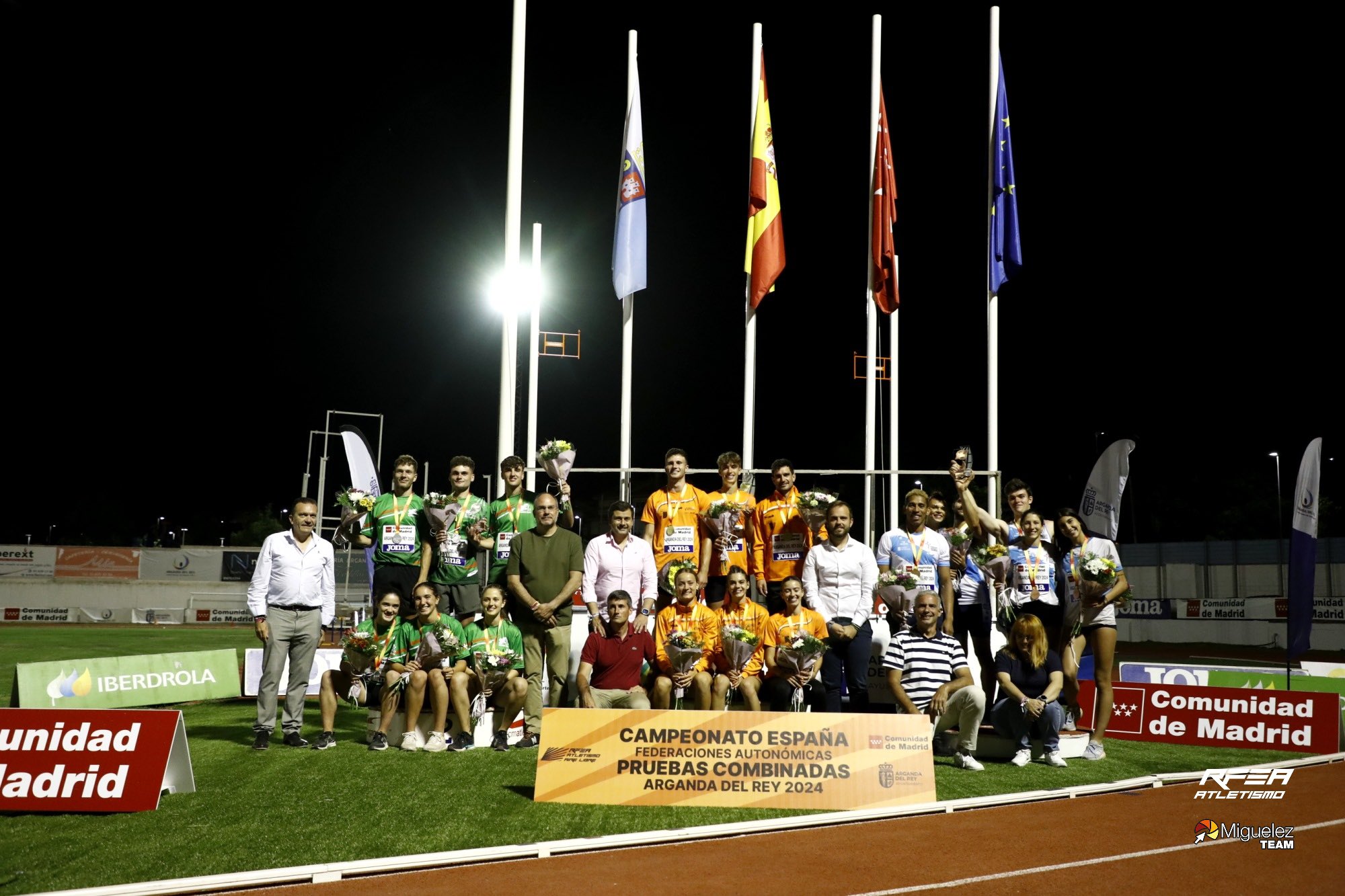 A Selección Galega sube ao podio no Campionato de España de probas Combinadas