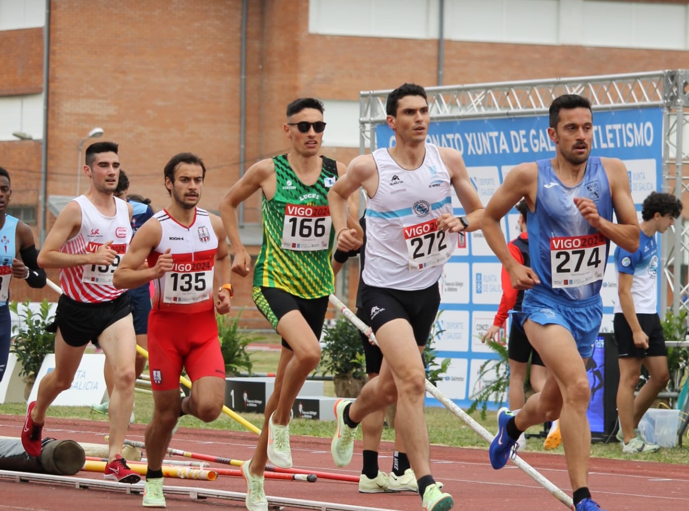 Os podios do campionato galego absoluto e Sub23 decidíronse en Vigo
