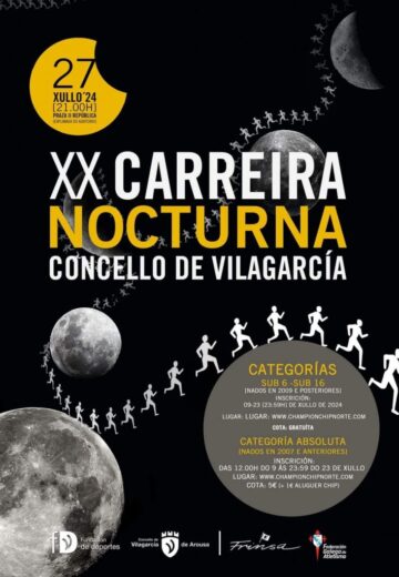 XX Carreira Nocturna Concello de Vilagarcía