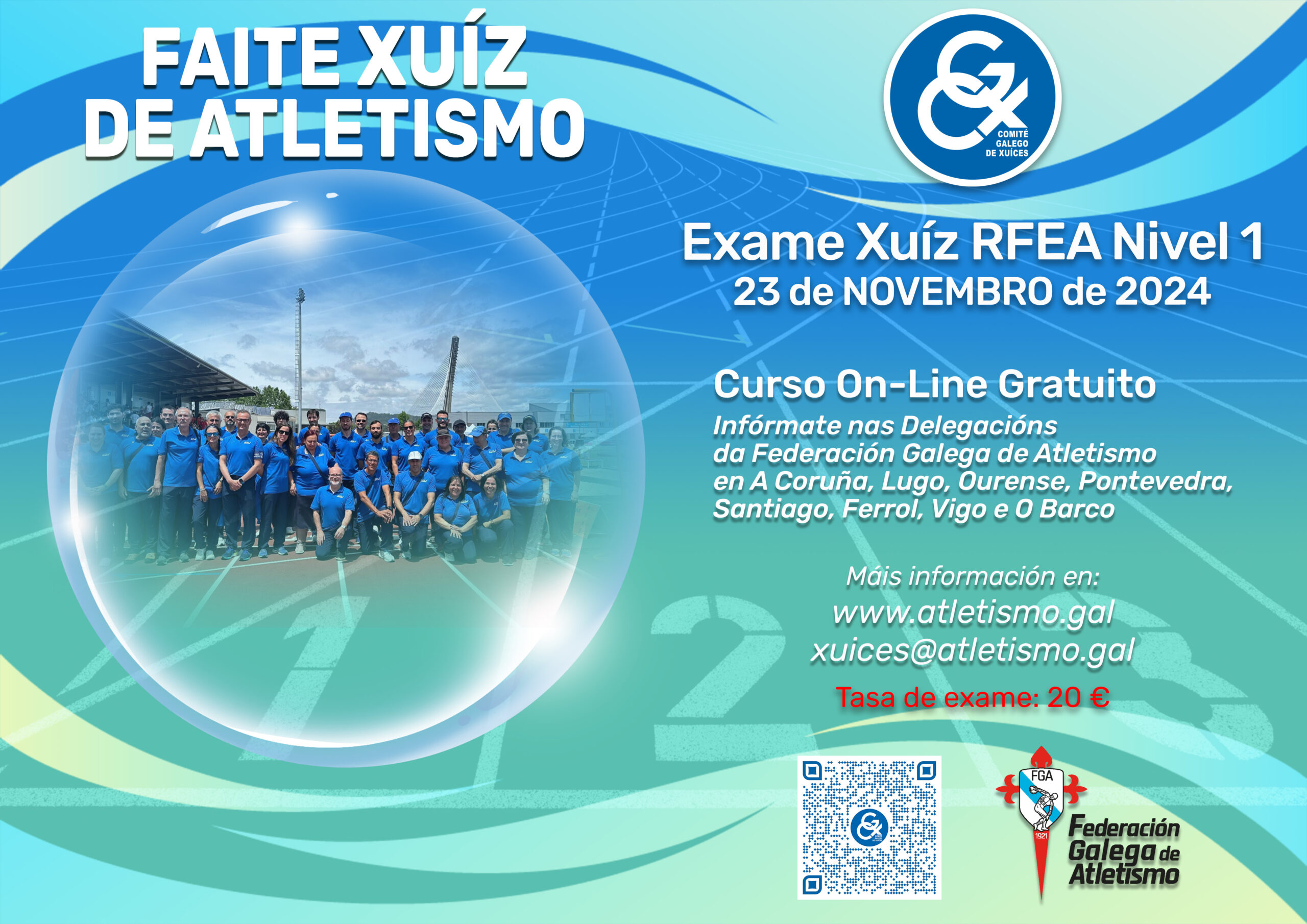 Exame Xuíz Nivel I Novembro 2024