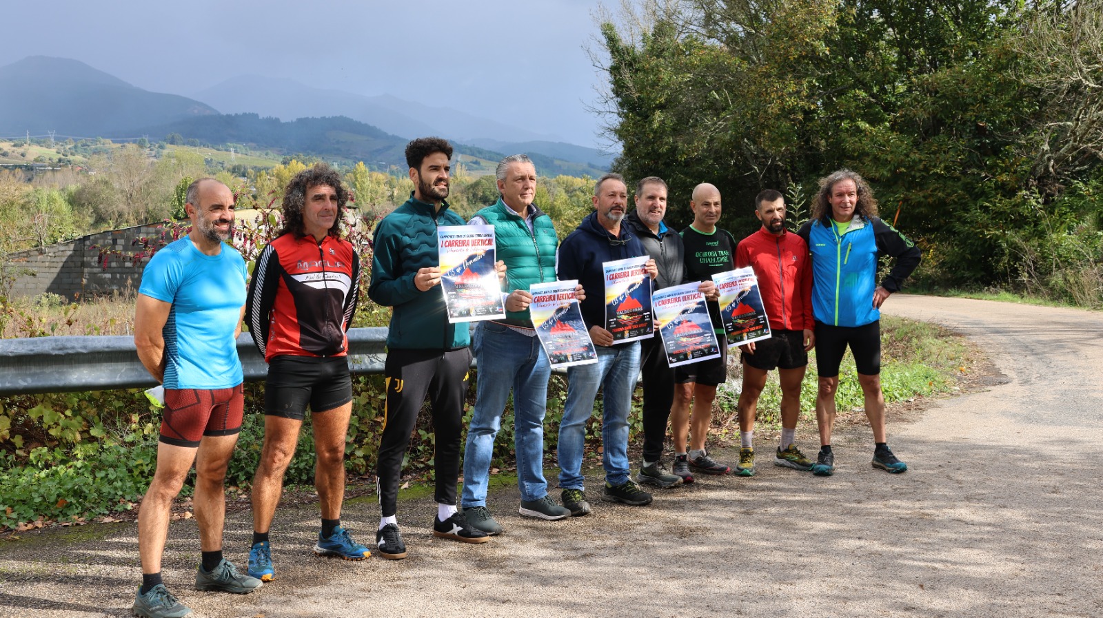 Vilamartín de Valdeorras recibe o autonómico de subida vertical