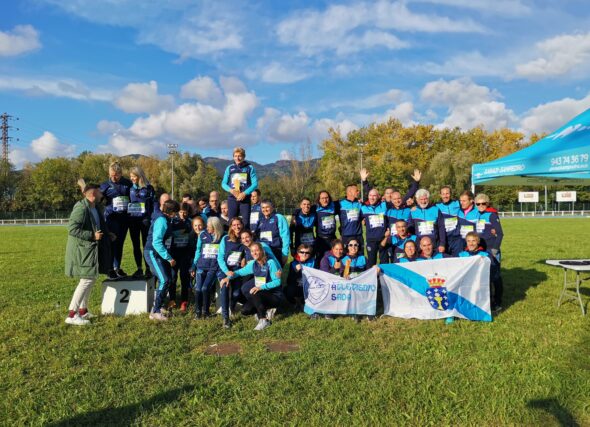 O Atletismo Sada sube ao podio en Durango