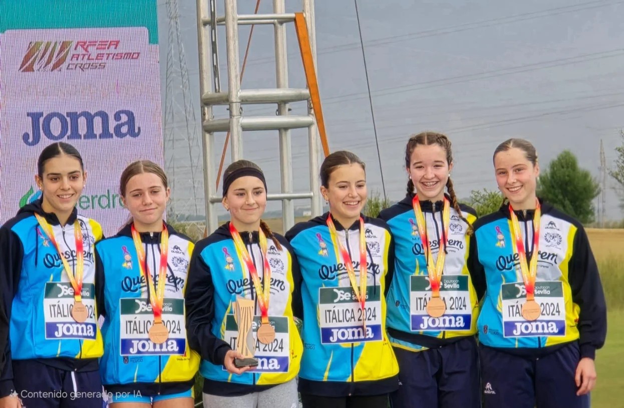 A Atlética Lucense volta cun magnífico bronce de Sevilla