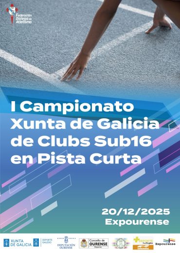 I Campionato Xunta de Galicia de Clubs Sub16 en Pista Curta